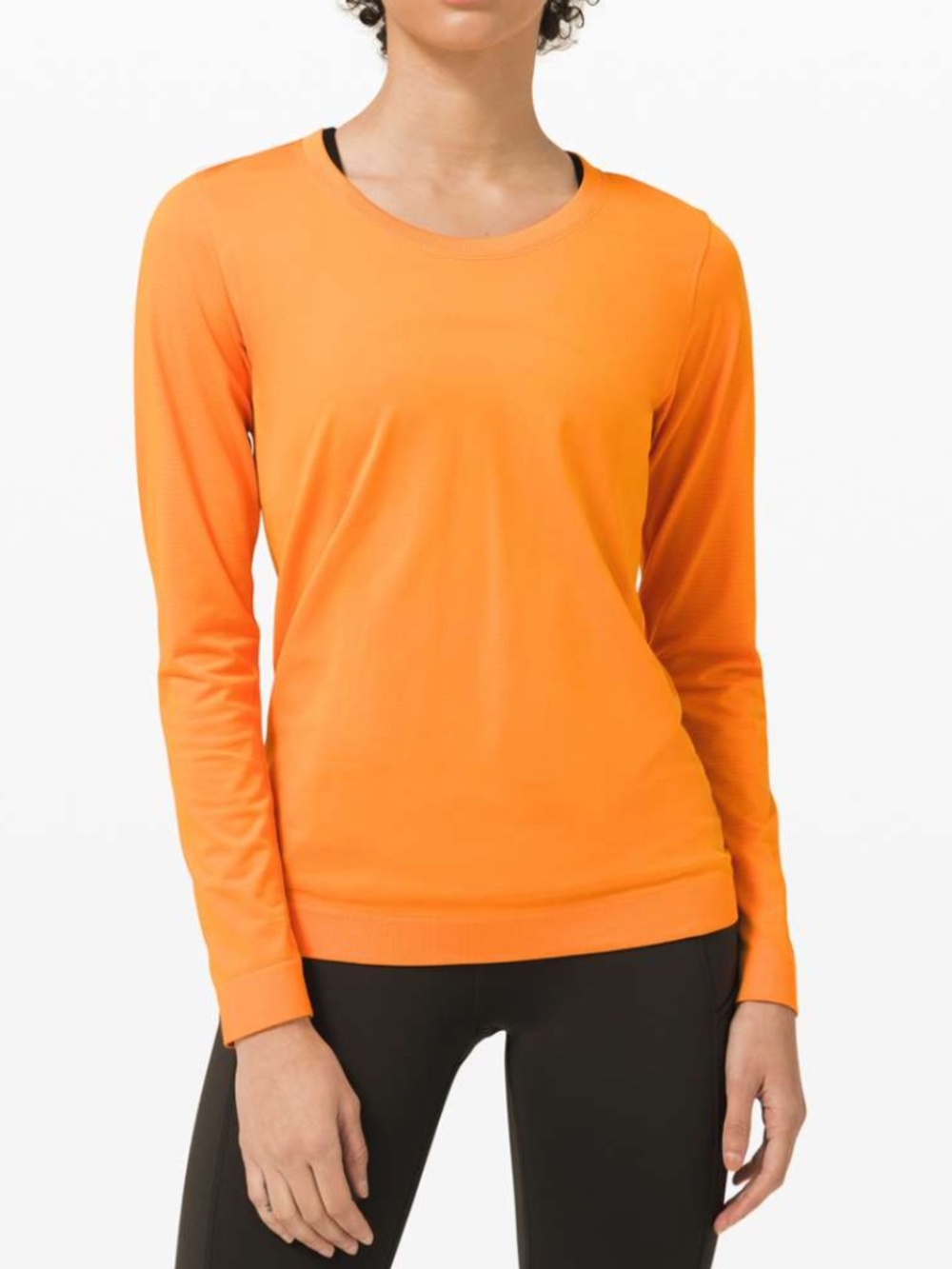 Vintage lululemon Swiftly Relaxed Long Sleeve 2.0 | Size 10 | Tiger | Altered